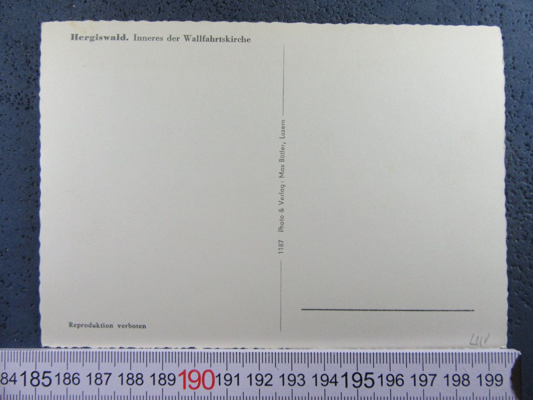 Ansichtskarten: HERGISWALD INNERES WALLFAHRTSKIRCHE LU AK – Neu (gemäss Beschreibung) aus Ettingen von Hausi4711 1