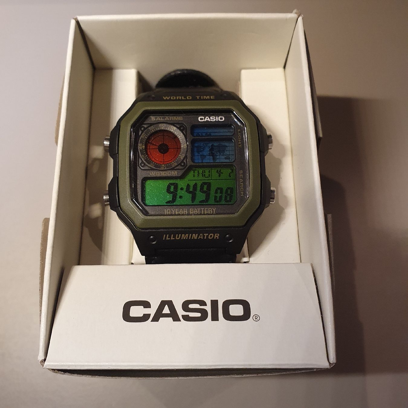 Casio Orologi: Casio AE1200 WH MOD – Nuovo (secondo la descrizione) da Engelberg venduto da ursdemar89