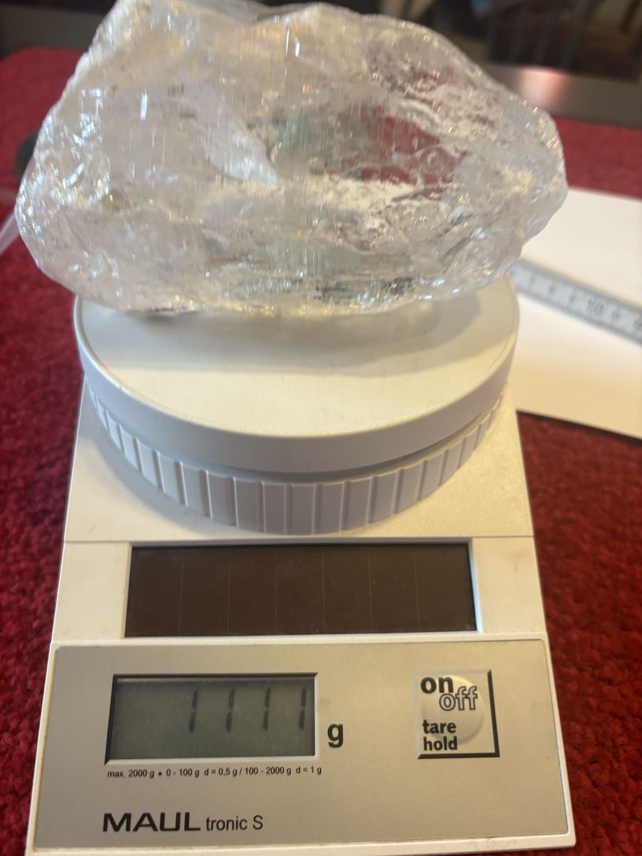 Minerali & Pietre curative: Bergkristall 1,111kg Wallis – Usato da Murten venduto da Tzaugg 7