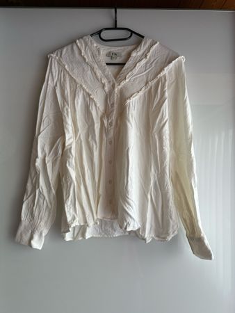 C&A Bluse in weiss Grösse 36 ideal für den Sommer