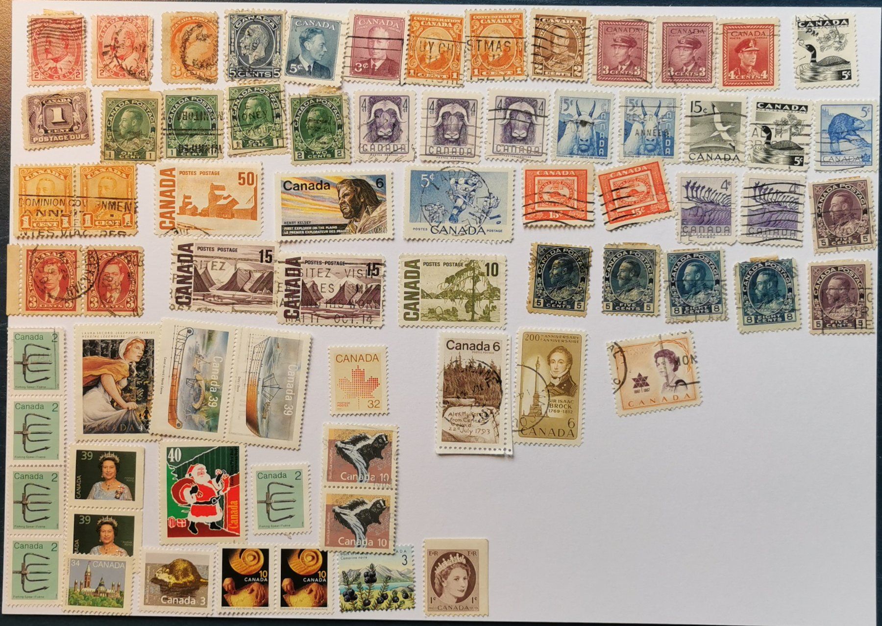 Tous les timbres: Kanada – D'occasion à Aadorf par Chnorli-Furz