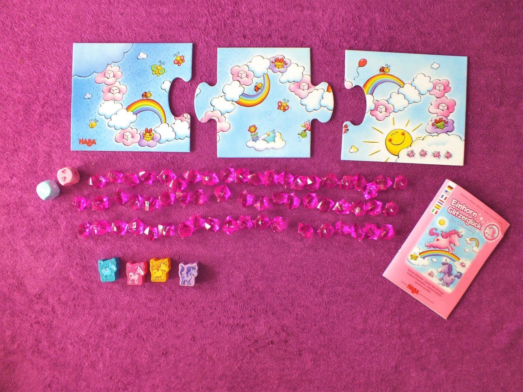 Haba Giochi: HABA Spiel - Einhorn Glitzerglück – Usato da Müllheim Dorf venduto da Seeeule01 6