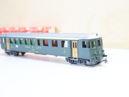 HAG SBB Steuerwagen Nr. 420 AC - mit Licht H0