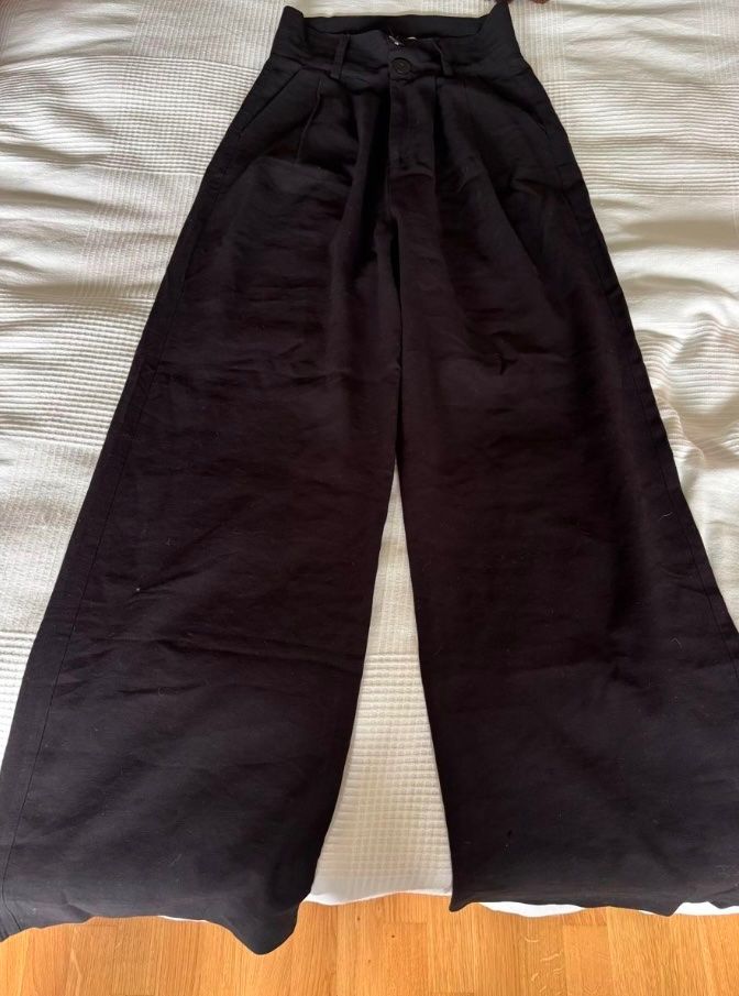 Pantaloni: Wide Leg Hose Schwarz von nonchalant – Usato da Zürich venduto da emka00 1
