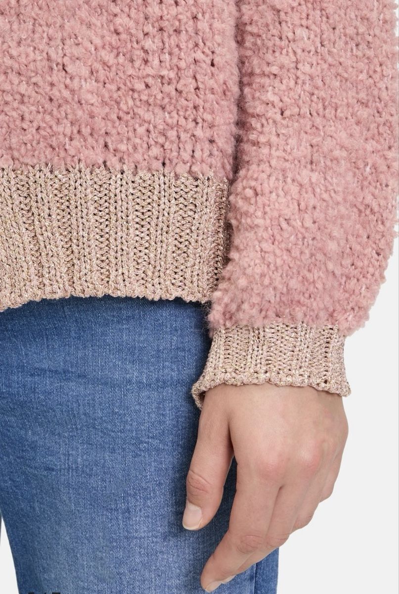 Giacche: Cartoon Strickjacke rosa, gold Gr 38 – Nuovo (secondo la descrizione) da Hindelbank venduto da Surlie 2
