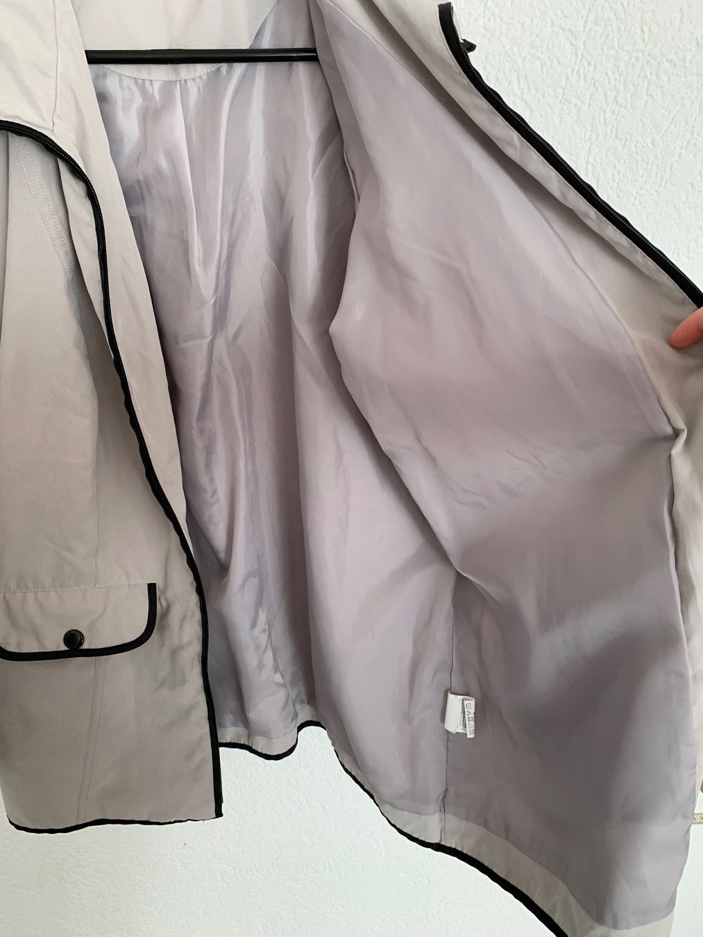 Mäntel: Übergangs Mantel Jacke grau Gr. L / XL – Gebraucht aus Fislisbach von KolibriSecondhand 6