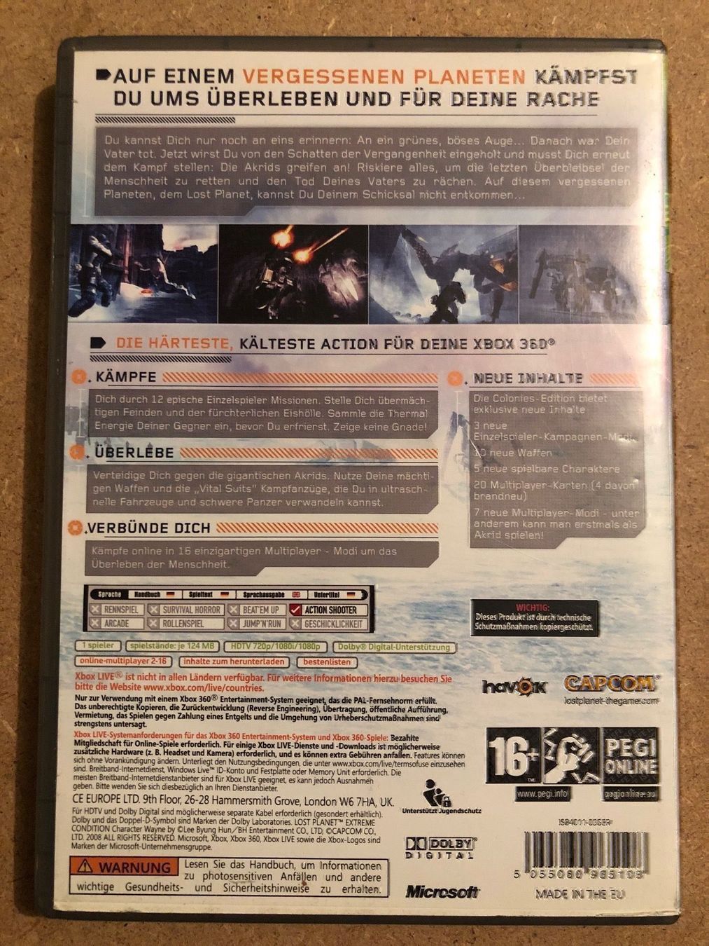 Spiele: Lost Planet für Xbox 360 – Gebraucht aus Kestenholz von Mad18 1