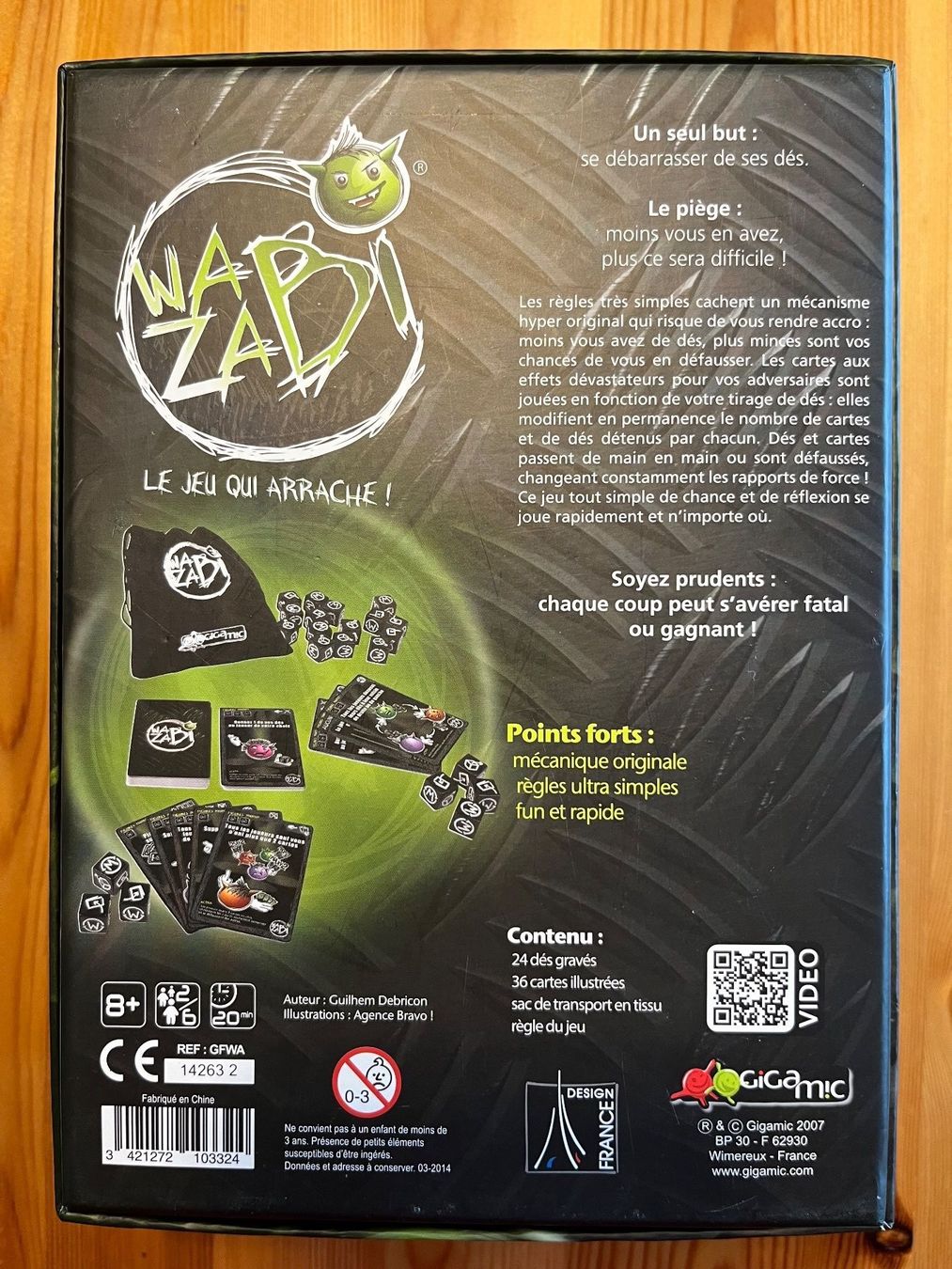 Giochi: WAZABi - Le jeu qui arrache! – Nuovo (secondo la descrizione) da Zürich venduto da Gurkis 1