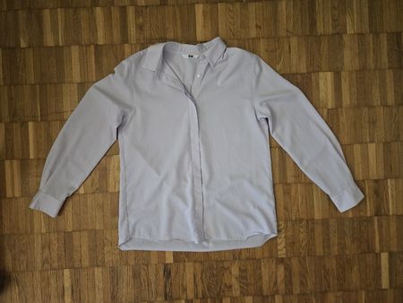 Uniqlo Hemd lila, Grösse S