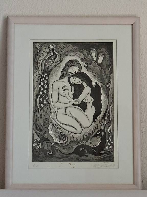 Grafica & Litografie: Originalgrafik von Urban Trösch – Usato da Wabern venduto da amo_pp26