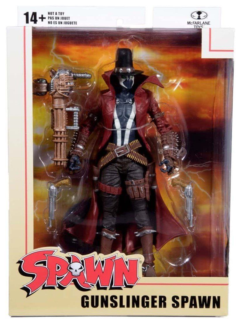 Statuette: McFarlane Spawn Gunslinger (Gatling Gun) – Nuovo e nell'imballaggio originale da Männedorf venduto da Molum 1