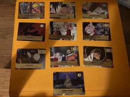 Naruto Mythos Missions cards english first edition