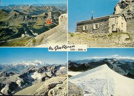 LES DIABLERETS Téléphérique du Glacier Cabane des Diablerets