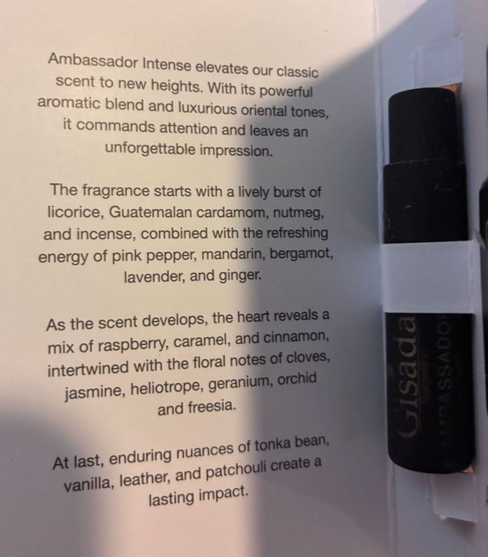 Gisada Profumi & Eau de Toilette: Gisada Ambassador Intense – Nuovo e nell'imballaggio originale da Baden venduto da Goldbaum 2