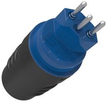 Stecker T13 IP55 Gummi schwarz
