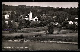 AK Eggenwil, Ortsansicht, 1949
