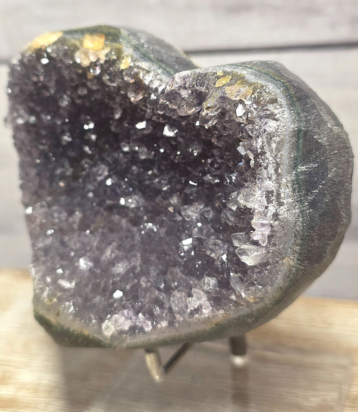Minerali & Pietre curative: Amethyst Herz 510g – Nuovo e nell'imballaggio originale da Matzingen venduto da Shay_Crystalz 2