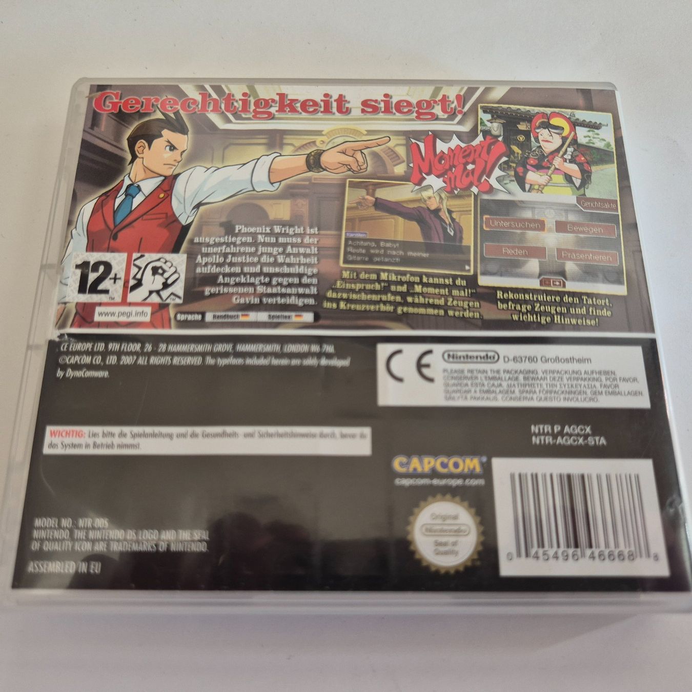 Nintendo Giochi: Ace Attorney - Apollo Justice - DS – Usato da Zürich venduto da Mephisto87 2