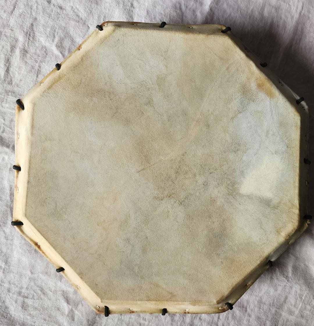 Strumenti musicali: Peru: Shaman Trommel, 30 cm Durchmesser, NEU!! – Nuovo (secondo la descrizione) da Lima- Peru venduto da Alpaka-Haus 4