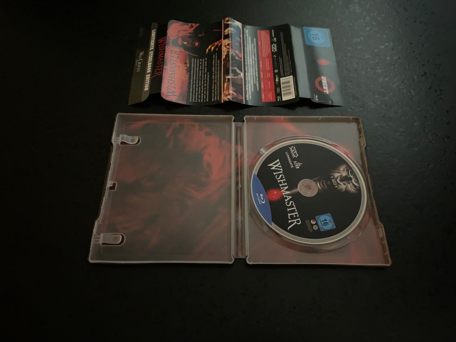 Tutti i DVDs: Wishmaster Steelbook Blu-ray – Usato da Schmitten FR venduto da Fi_Ra 2