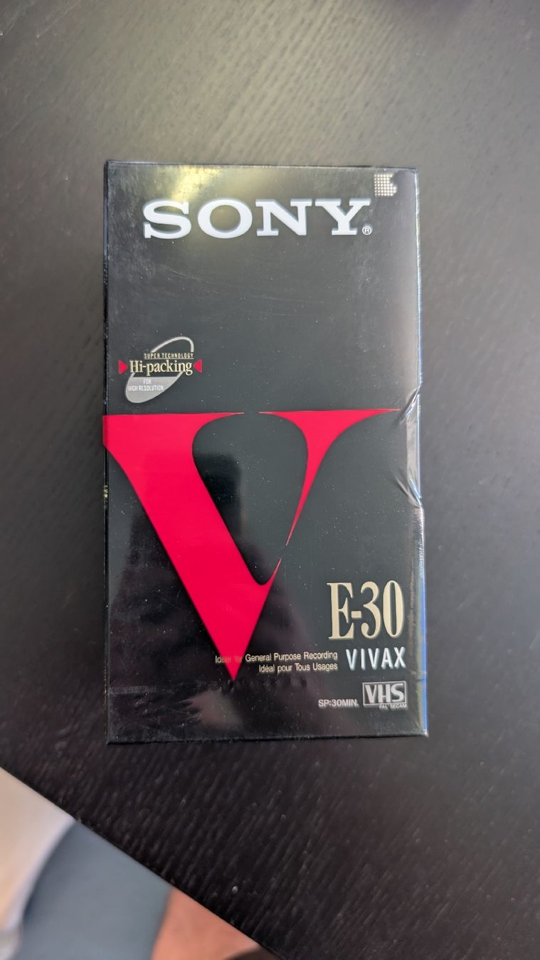 Cassette vuote: 3 Stk. VHS Sony Vivax E30 – Nuovo (secondo la descrizione) da Olten venduto da Sandro-W 1