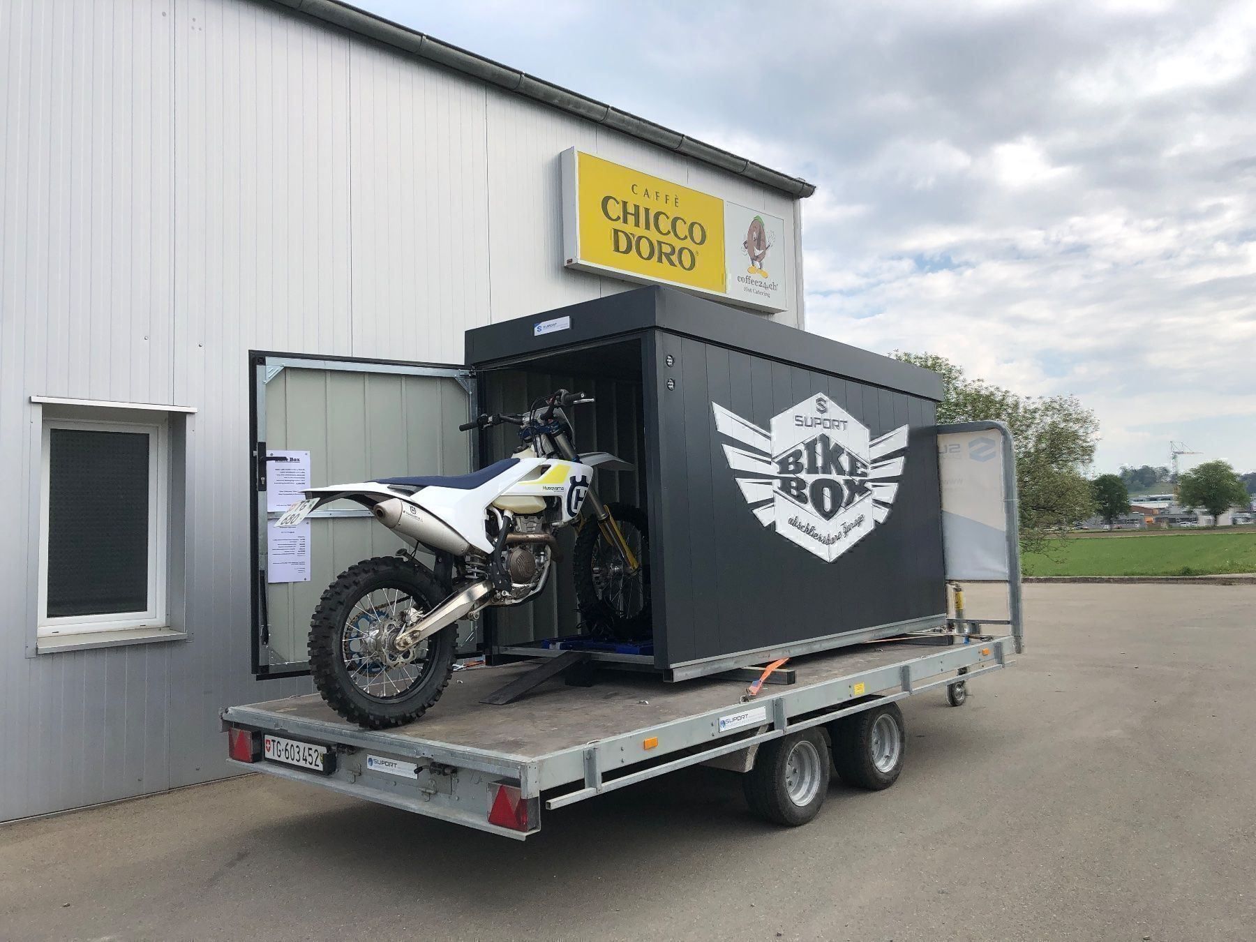 Rifugi: Suport Motorrad Garage Bike Box – Nuovo e nell'imballaggio originale da Bichelsee venduto da 123Tremp321 4