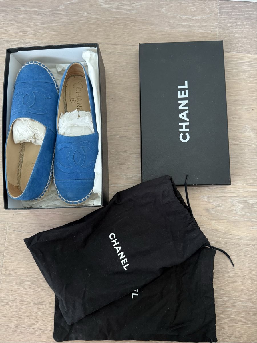 Chanel Chaussures femmes: Chanel Suede Espadrilles, Size 38 💙 – D'occasion à Zug par Beolingus22 7