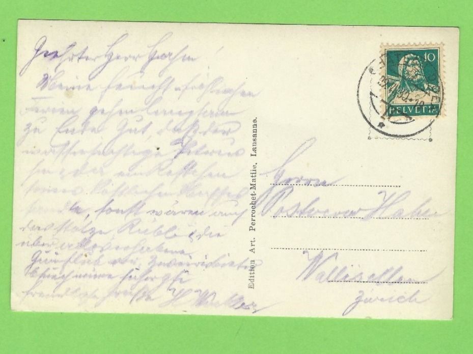 Cartoline postali: Château Oex – Usato da Zürich venduto da t24_de 1