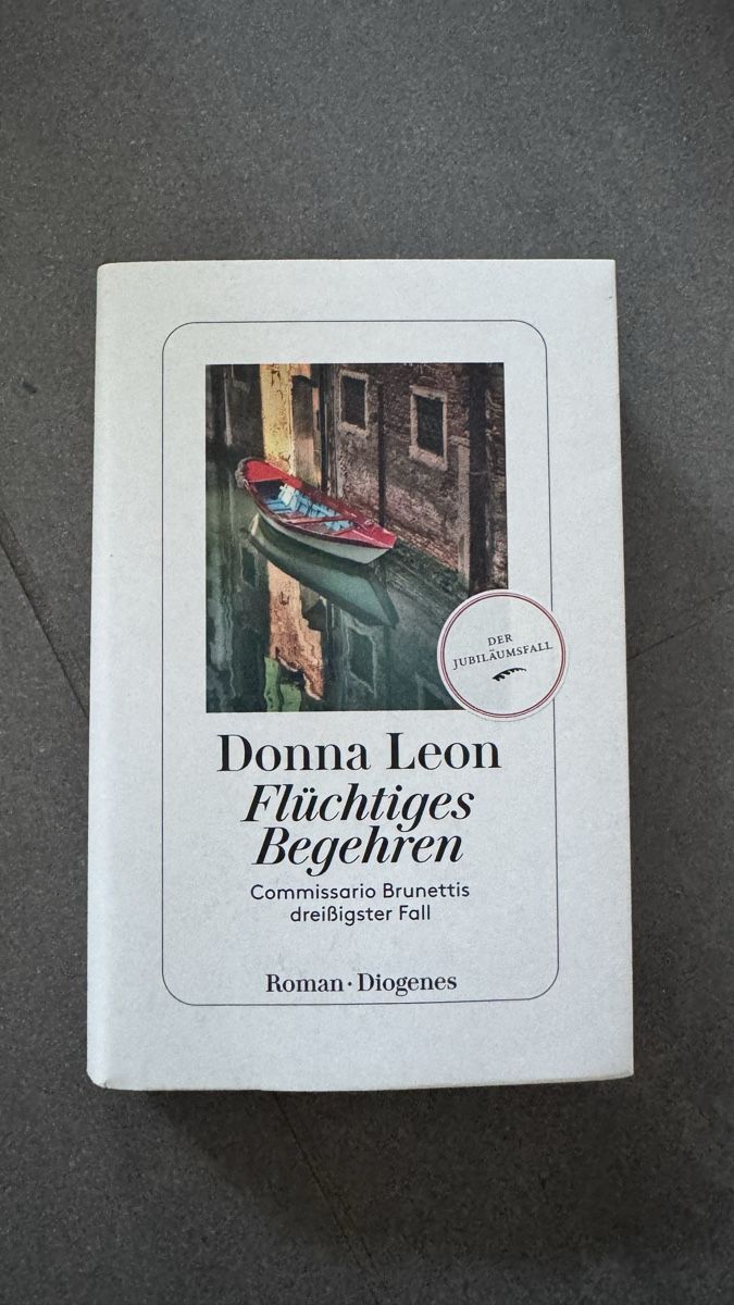 Libri: Donna Leon - Flüchtiges Begehren – Usato da Knonau venduto da yuz_px92