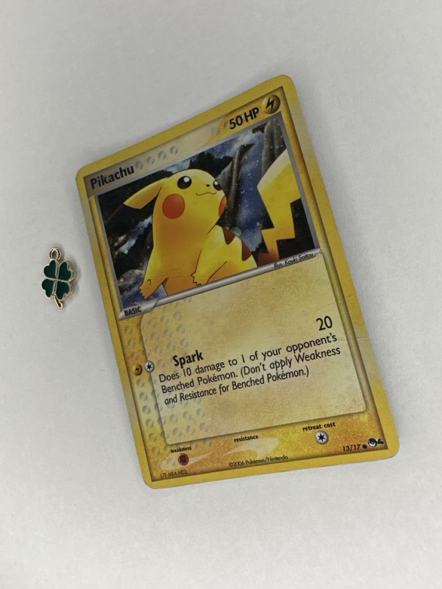 Pokémon Carte collezionabili: Pikachu #13/17 POP Serie 4 Holo – Usato da Uster venduto da Neonschwarz 2