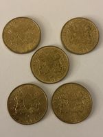 Nr. 50: 5 x 5 Cent, Kenia, 1975