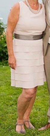 Festliches Cocktailkleid ca Gr. 40-42 (Ital. Größe 48)