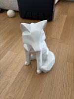 Dekofigur Fuchs weiss Geometrico Maison du Monde 25cm