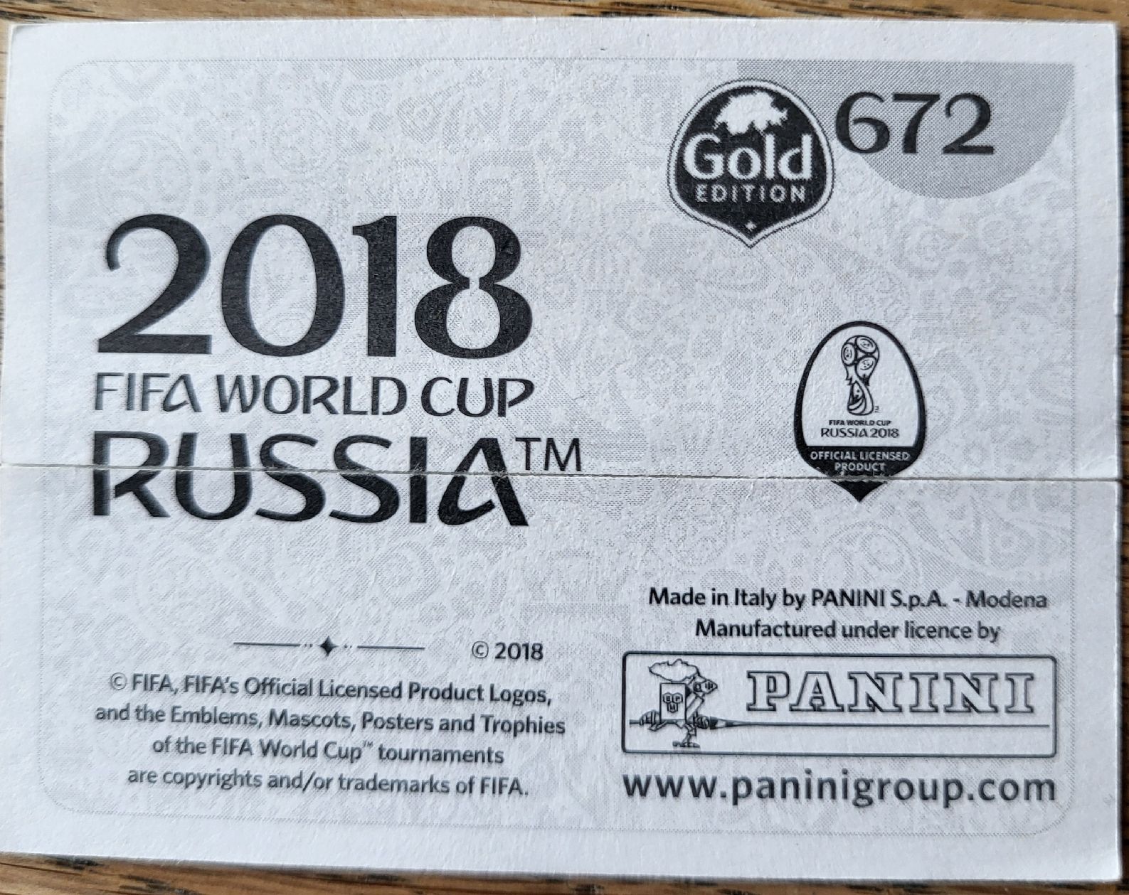 Panini Sammelbilder & Trading cards: WM 2018 Russia – Neu (gemäss Beschreibung) aus Koppigen von Jsimsala 1