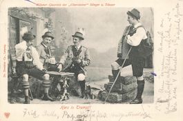 Männerquartett “Obersteirer” – Sänger und Tänzer