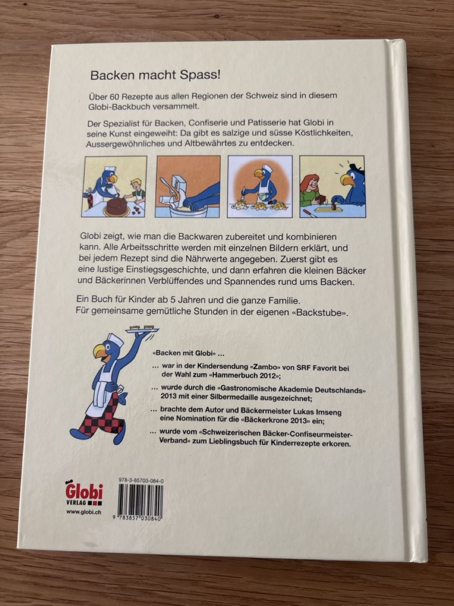 Libri: Globi Koch- und Backbuch – Nuovo (secondo la descrizione) da Frauenfeld venduto da non_2bmj 1