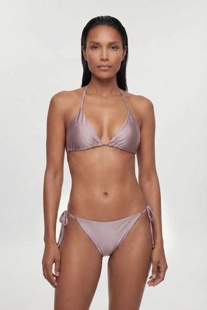 Karen Millen Bikini Metallic – neu mit Etikett, Gr M