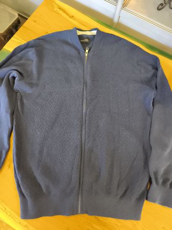 Bruun & Stengade Herren Bomber-Cardigan, Gr. XL (A15)