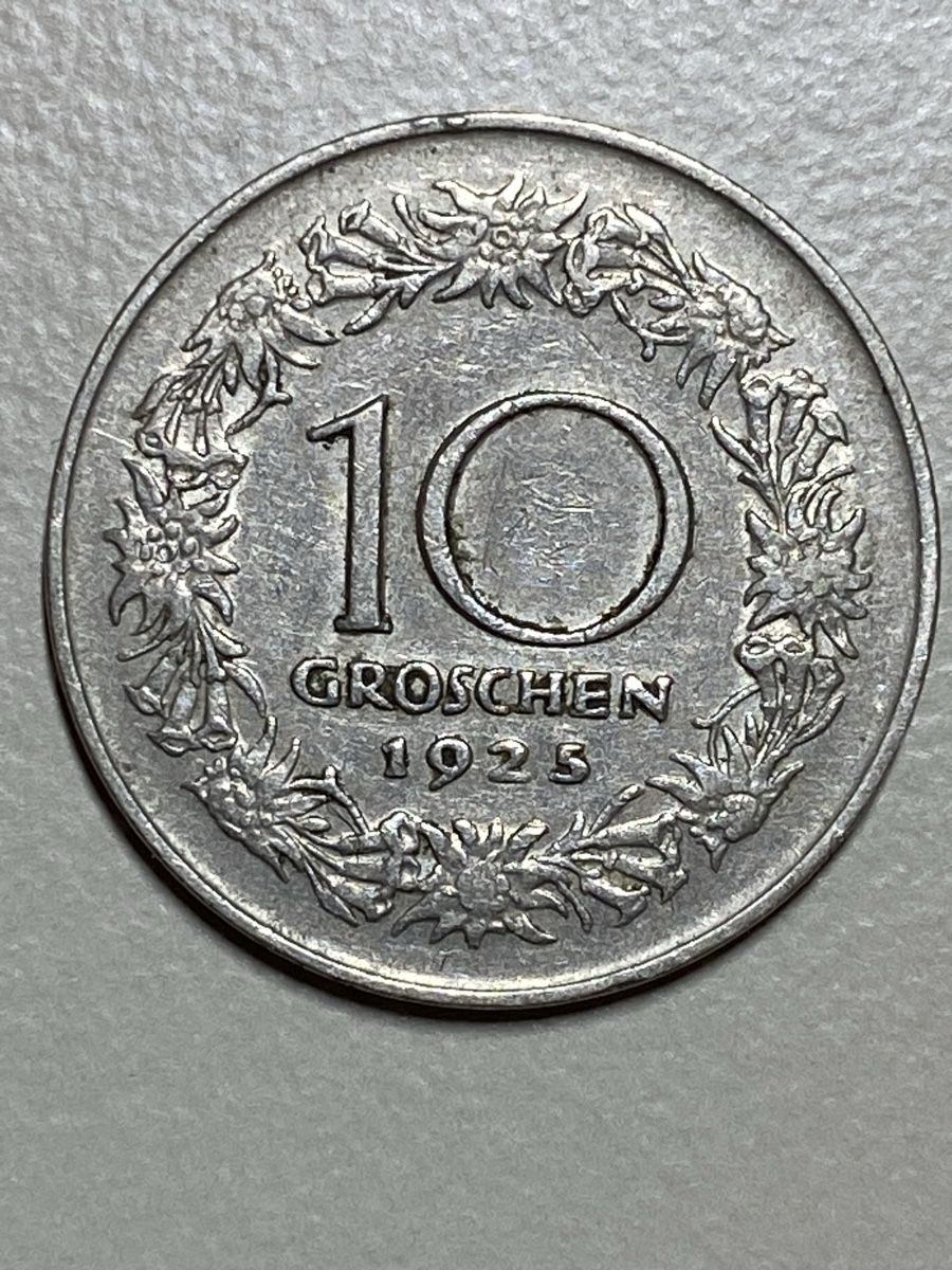 Tutti le monete: Autriche - 10 Groschen - 1925 – Usato da Payerne venduto da Mike1682