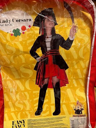 costume Lady Corsara 9-10 anni