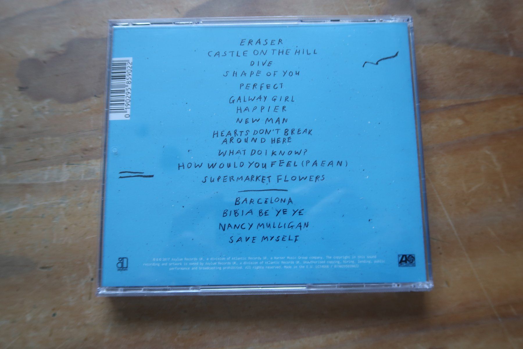 CDs: ED SHEERAN - DIVIDE - CD – D'occasion à Basel par Patiscat 1
