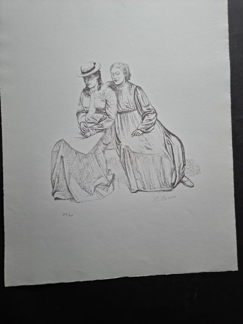 Grafica & Litografie: BODMER PAUL LITHOGRAPHIE SIGNIERT NUMMERIERT – Usato da Gersau venduto da kunst-online 2