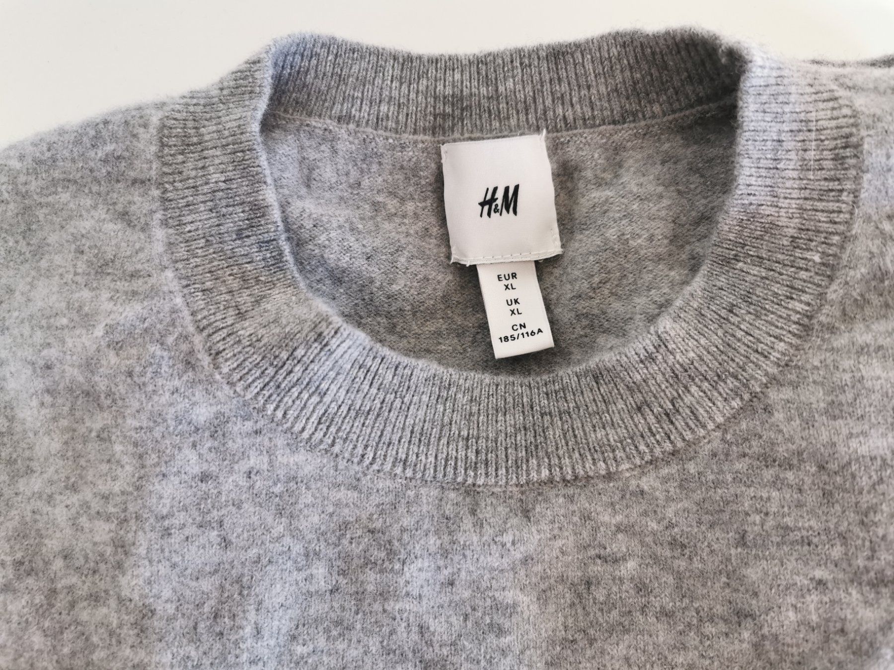 C&A Maglioni & Felpe: 100% wolle Pullover grau warm XL Pulli H&M – Usato da Staad SG venduto da Chirrari 3
