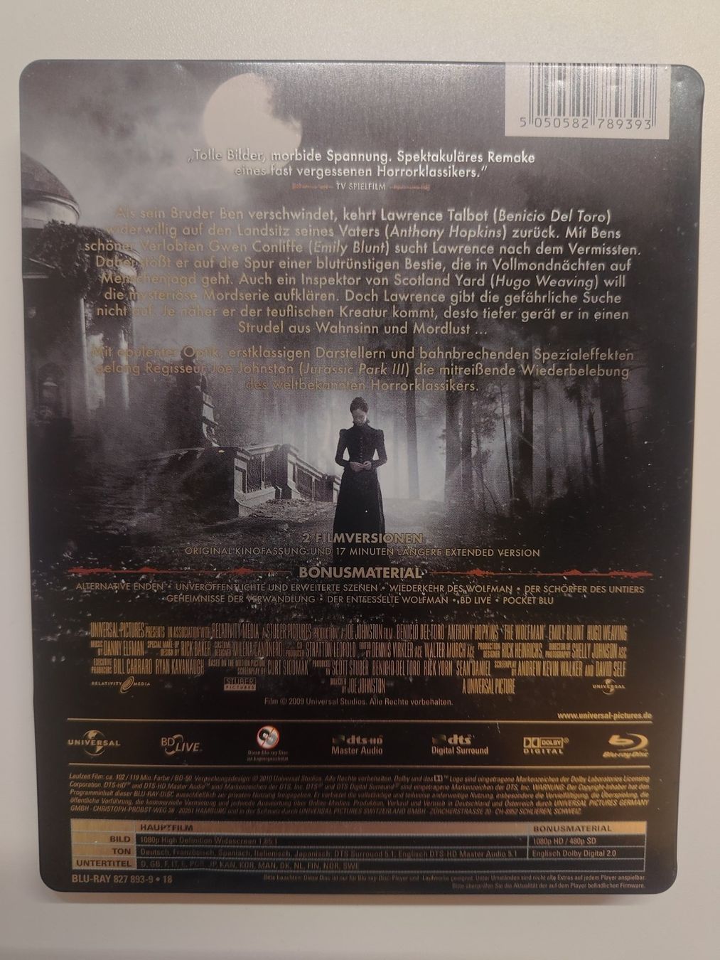 Alle DVDs: Wolfman (Steelbook Edition) – Gebraucht aus Liestal von Kratzilla 2