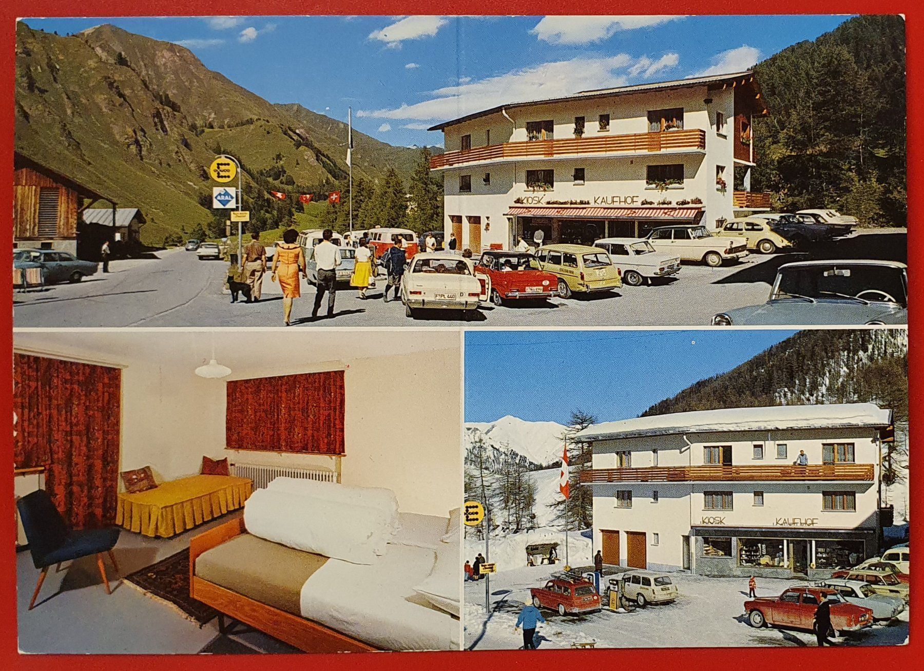 Cartoline postali: Samnaun - Haus "Caroli" – Usato da Kreuzlingen venduto da Rschweiz1