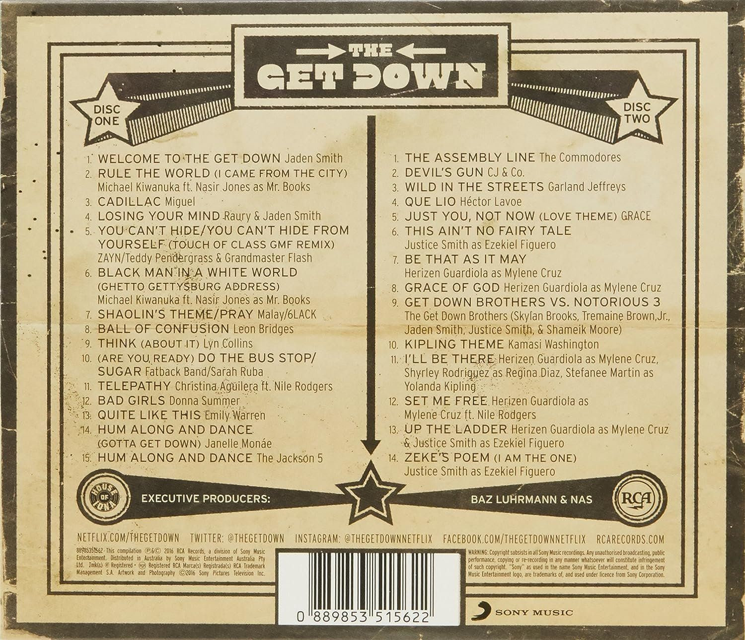 CD: The Get Down - Soundtrack (Deluxe Edition, 2 CDs) – Nuovo e nell'imballaggio originale da Baden venduto da lattemiele 1