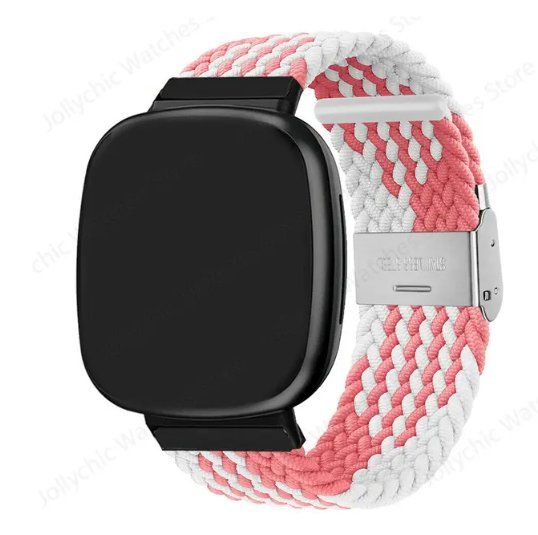 NEUES Armband mohnweiss für Fitbit Versa 4 Gr. S 223485 Kaufen auf