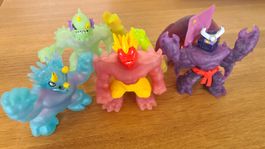 Vintage Heroes of Goo Jit Zu Figuren