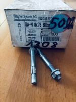 Ankerschrauben, Bolzenanker 8x75 verzinkt BA-N 50Stk.