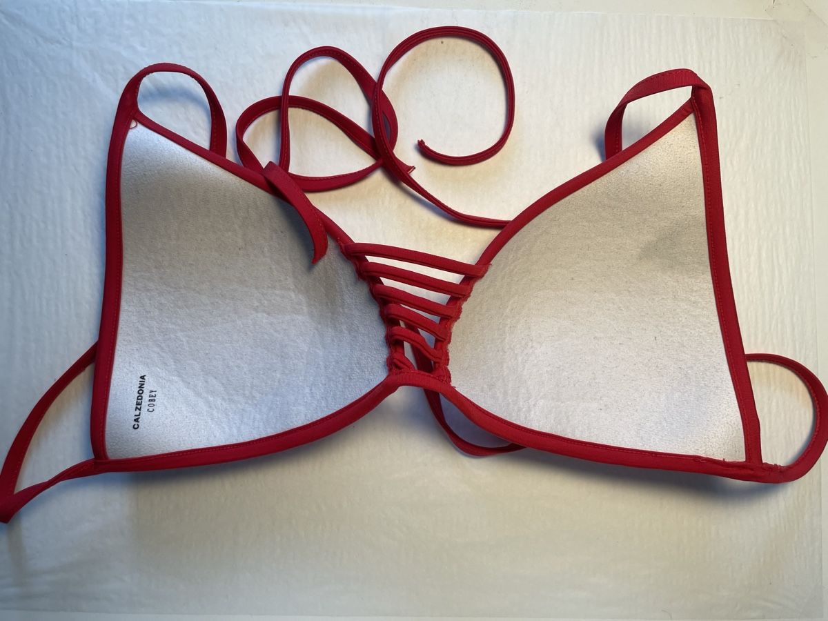 Calzedonia Costumi da bagno & Bikini: Calzedonia Bikini-Top rot - S – Usato da St Gallen venduto da Giidi 1